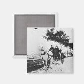 Edgar Degas | Edgar Degas und ein Freund Magnet (Vorderseite/Rückseite)