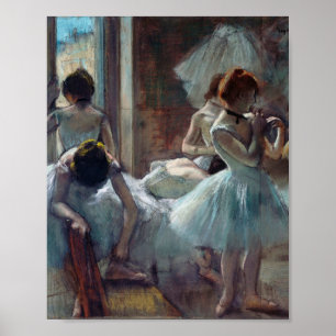 Edgar Degas - Eine Gruppe von Tänzern Poster