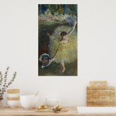 Edgar Degas | Ende eines Arabesken, 1877 Poster (Küche)