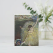 Edgar Degas | Ende eines Arabesken, 1877 Postkarte (Stehend Vorderseite)