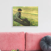 Edgar Degas | Eugene Manet Leinwanddruck (Insitu (Wohnzimmer))