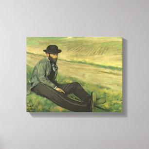 Edgar Degas   Eugene Manet Leinwanddruck