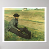 Edgar Degas | Eugene Manet Poster (Vorne)