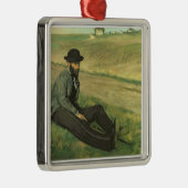Edgar Degas | Eugene Manet Silbernes Ornament (Rechts)