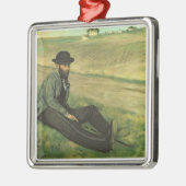 Edgar Degas | Eugene Manet Silbernes Ornament (Links)