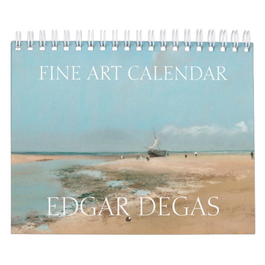 EDGAR DEGAS FINE ART CALENDAR KALENDER (Titelbild)