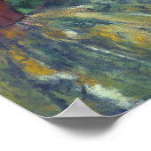 Edgar Degas Four Dancers Poster (Ecke)