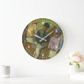 Edgar Degas | Four Jockeys Große Wanduhr (Zuhause)