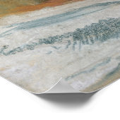 Edgar Degas | Frau in ihrem Bad, die ihr Leg schwi Poster (Ecke)