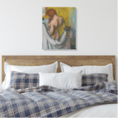 Edgar Degas | Frau mit Handtuch Leinwanddruck (Insitu (Schlafzimmer))
