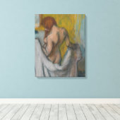 Edgar Degas | Frau mit Handtuch Leinwanddruck (Insitu (Holzboden))