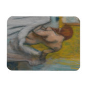 Edgar Degas | Frau mit Handtuch Magnet (Horizontal)