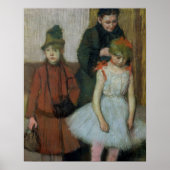 Edgar Degas | Frau mit zwei kleinen Mädchen Poster (Vorne)