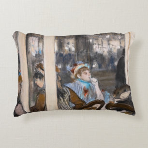 Edgar Degas - Frauen auf einer Café-Terrasse am Ab Dekokissen