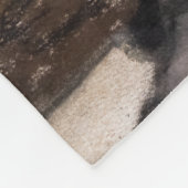 Edgar Degas - Frauen im Café Terrasse im Abend Fleecedecke (Ecke)