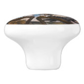 Edgar Degas - Frauen im Café Terrasse im Abend Keramikknauf (Seitenansicht)