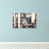 Edgar Degas - Frauen im Café Terrasse im Abend Leinwanddruck (Insitu (Holzboden))