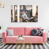 Edgar Degas - Frauen im Café Terrasse im Abend Leinwanddruck (Insitu (Wohnzimmer))