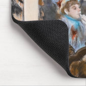 Edgar Degas - Frauen im Café Terrasse im Abend Mousepad (Ecke)