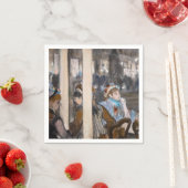 Edgar Degas - Frauen im Café Terrasse im Abend Serviette (Beispiel)