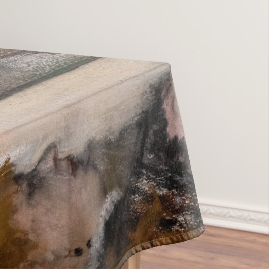 Edgar Degas - Frauen im Café Terrasse im Abend Tischdecke (Beispiel)