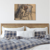 Edgar Degas | Frauen trocken ihr Haar Leinwanddruck (Insitu (Schlafzimmer))