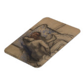 Edgar Degas | Frauen trocken ihr Haar Magnet (Linke Seite)