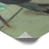 Edgar Degas | Freunde im Theater Poster (Ecke)