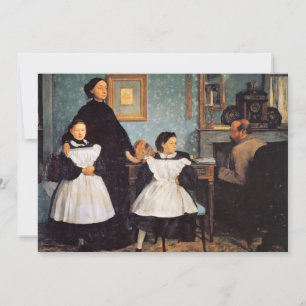 Edgar-Degas-Gemälde, Die Familie Bellelli Karte
