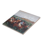 Edgar Degas - Gentlemen Race Fliese (Seite)