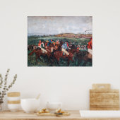 Edgar Degas - Gentlemen Race Poster (Küche)