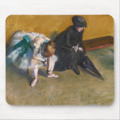 Edgar Degas - Gewartet Mousepad (Vorne)