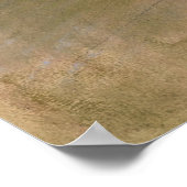 Edgar Degas - Gewartet Poster (Ecke)