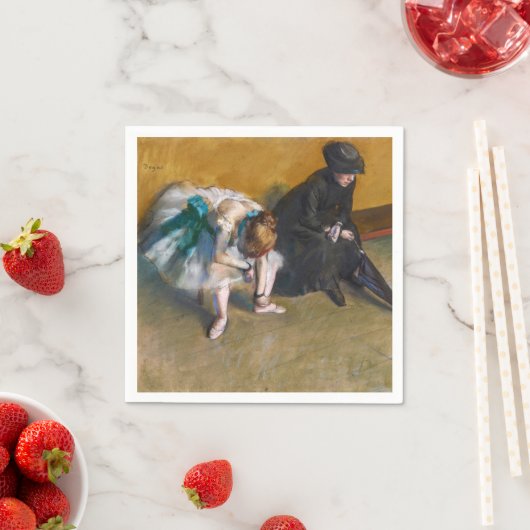 Edgar Degas - Gewartet Serviette (Beispiel)