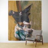 Edgar Degas - Gewartet Wandteppich (Beispiel)