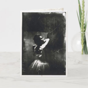 Edgar Degas Greeting Card with Ballet Dancer Karte