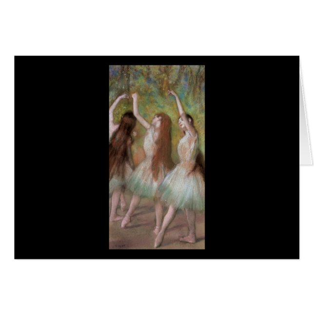 Edgar Degas Grüne Tänzerinnen (Vorderseite (Horizontal))
