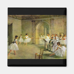 Edgar Degas - Hall des Opern-Balletts in der Rue Magnet