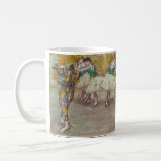 Edgar Degas - Harlekin-Tanz Kaffeetasse (Links)