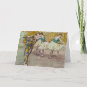 Edgar Degas - Harlekin-Tanz Karte