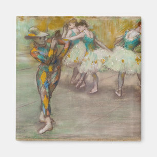 Edgar Degas - Harlekin-Tanz Magnet