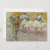 Edgar Degas - Harlequin Dance Dankeskarte (Vorderseite)