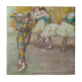 Edgar Degas - Harlequin Dance Fliese (Vorderseite)