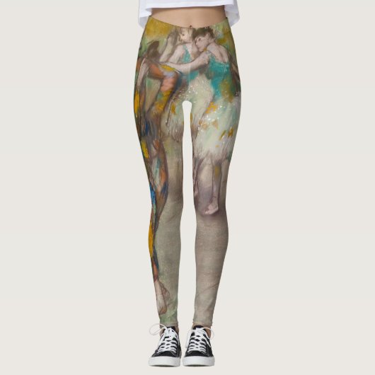 Edgar Degas - Harlequin Dance Leggings (Vorderseite)