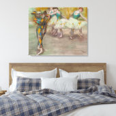 Edgar Degas - Harlequin Dance Leinwanddruck (Insitu (Schlafzimmer))