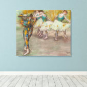 Edgar Degas - Harlequin Dance Leinwanddruck (Insitu (Holzboden))