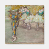Edgar Degas - Harlequin Dance Magnet (Vorne)
