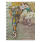 Edgar Degas - Harlequin Dance Notizblock (Vorderseite)