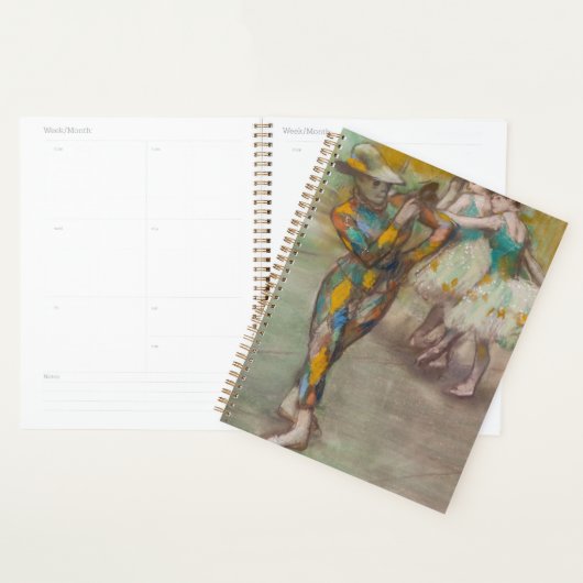 Edgar Degas - Harlequin Dance Planer (Anzeige)