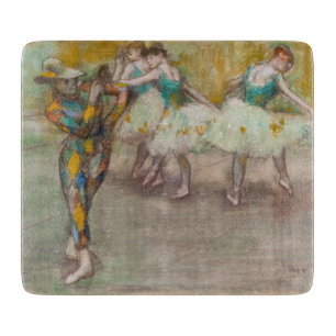 Edgar Degas - Harlequin Dance Schneidebrett